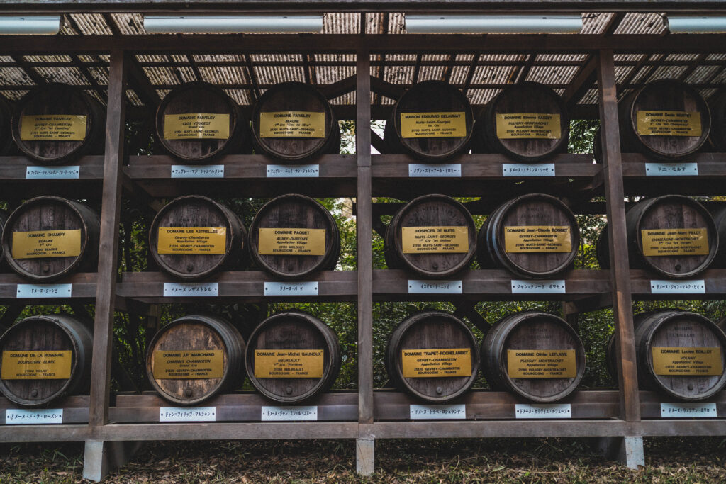 wine barrels meiji jingu