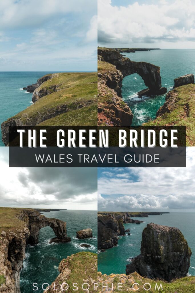 green bridge of wales/ how to visit the green bridge in pembrokeshire uk travel guide