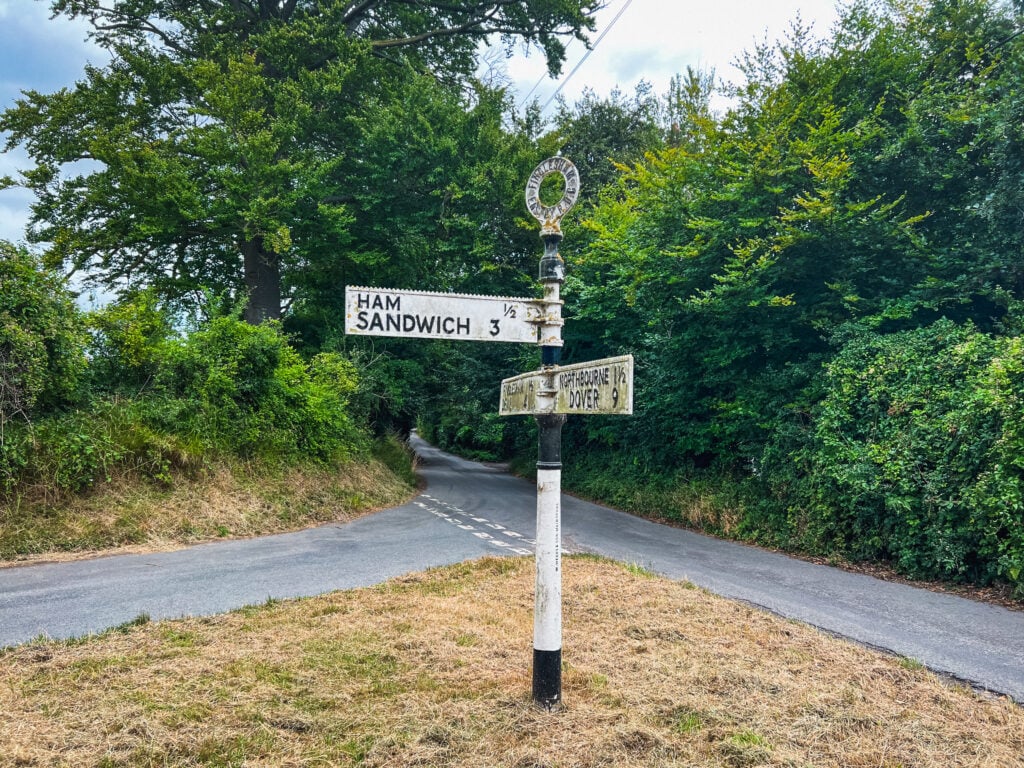 ham sandwich sign