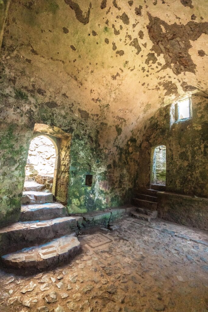 interior st govan's chapel
