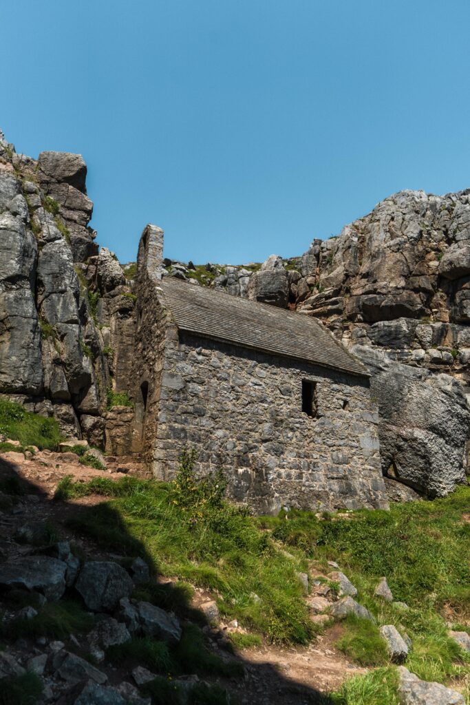 st govan's chapel exterior