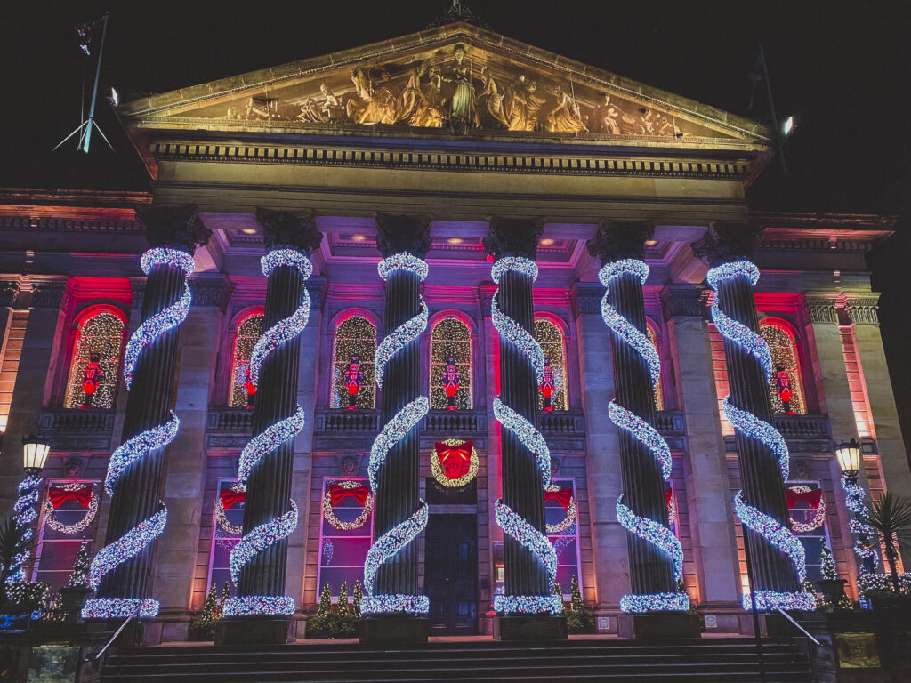 the dome edinburgh christmas decorations
