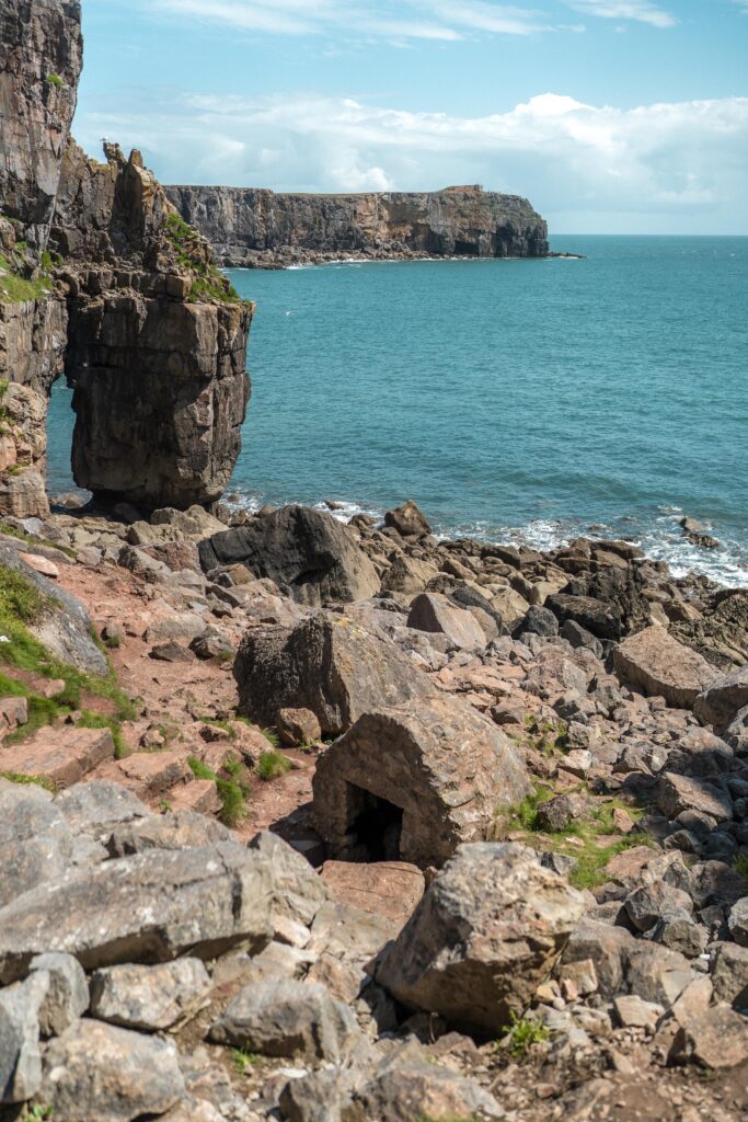 well near st govan's chapel
