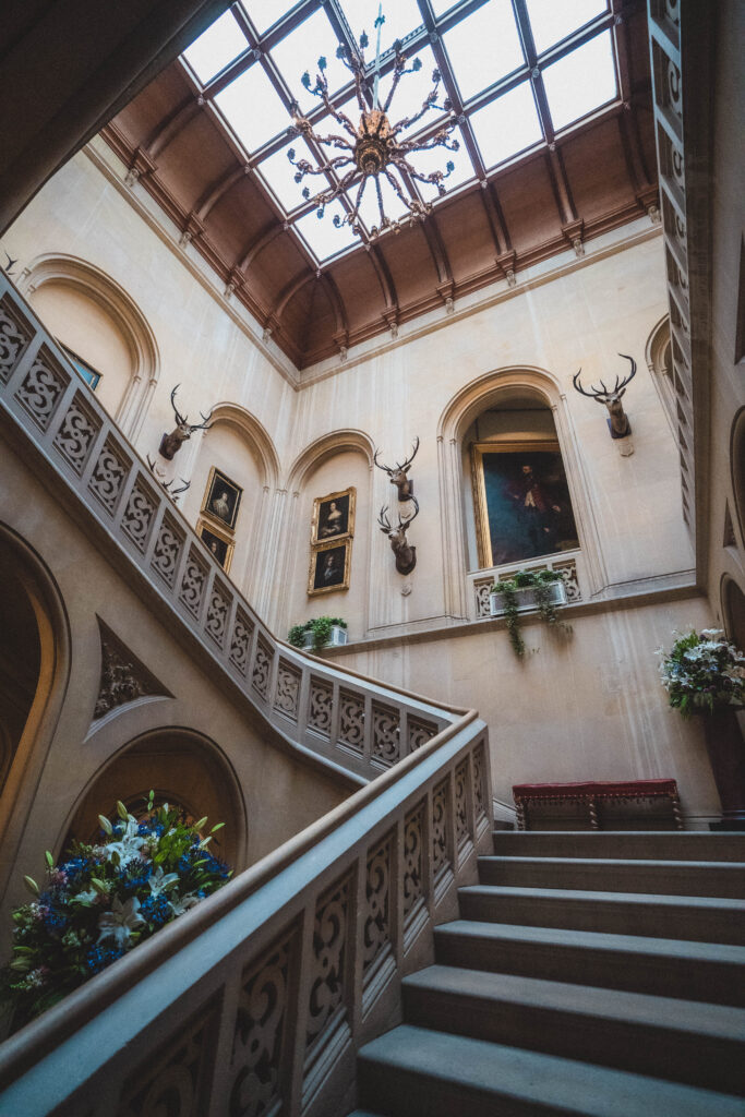grand staircast dunrobin castle