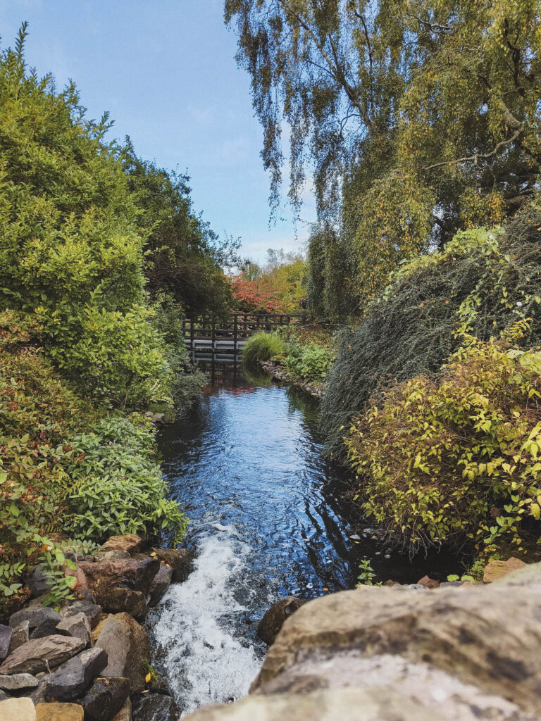 edinburgh botanic gardens in fall