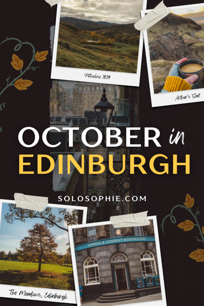 october in edinburgh guide