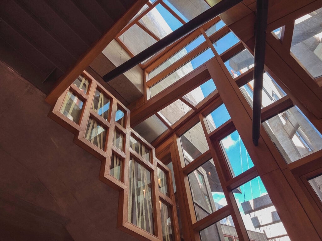 architecture in scottish parliament