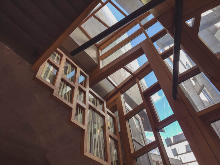 architecture in scottish parliament