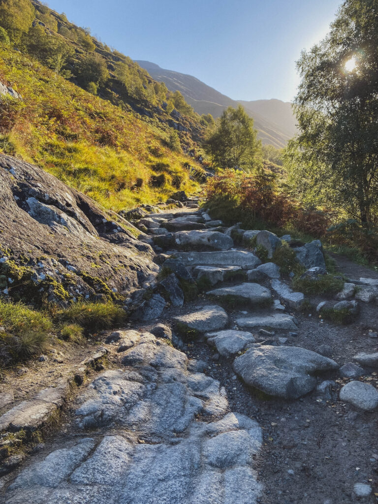 Path leading to the top of Ben Nevis