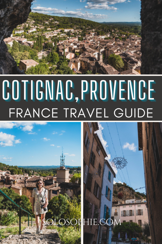 Cotignac,Provence a travel guide