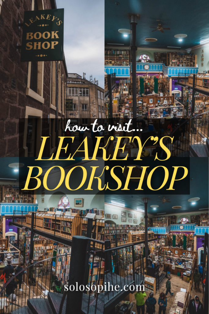 how to visit Leakey's bookshop