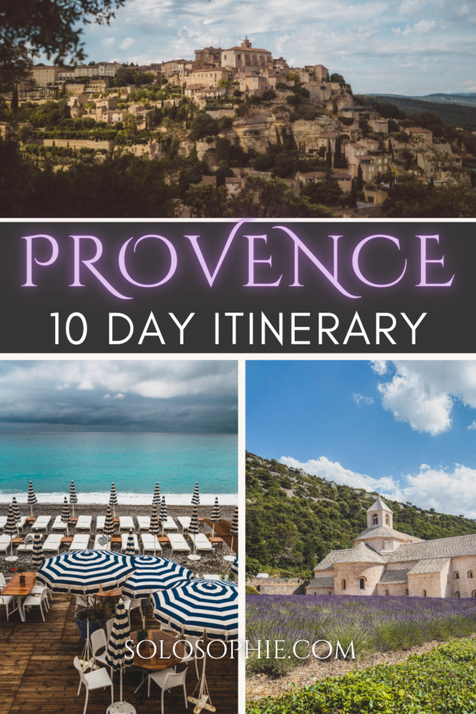 a 10 day itinerary guide to provence
