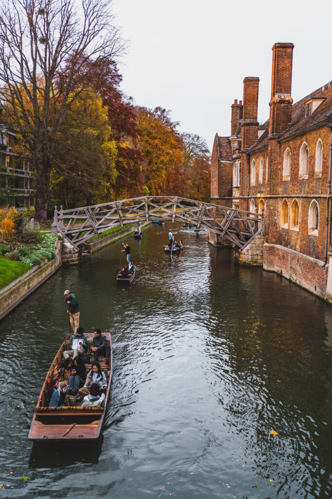 punting on the river cam
