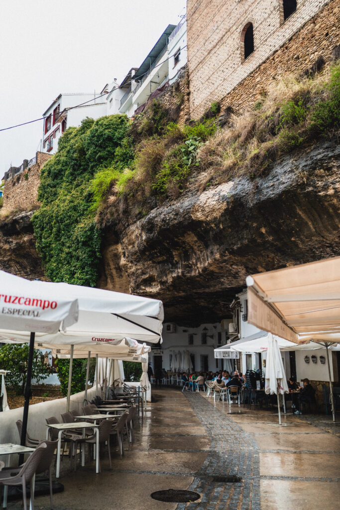 street in setenil de las bodegas