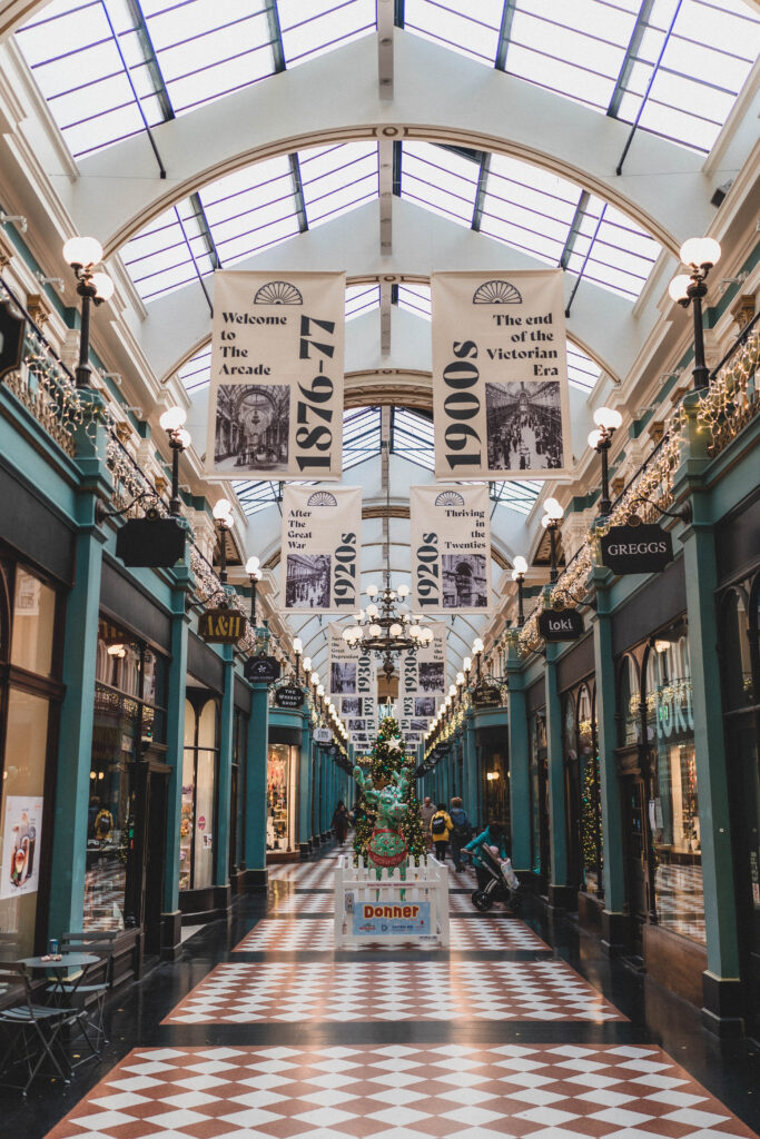 Birmingham covered shopping arcades
