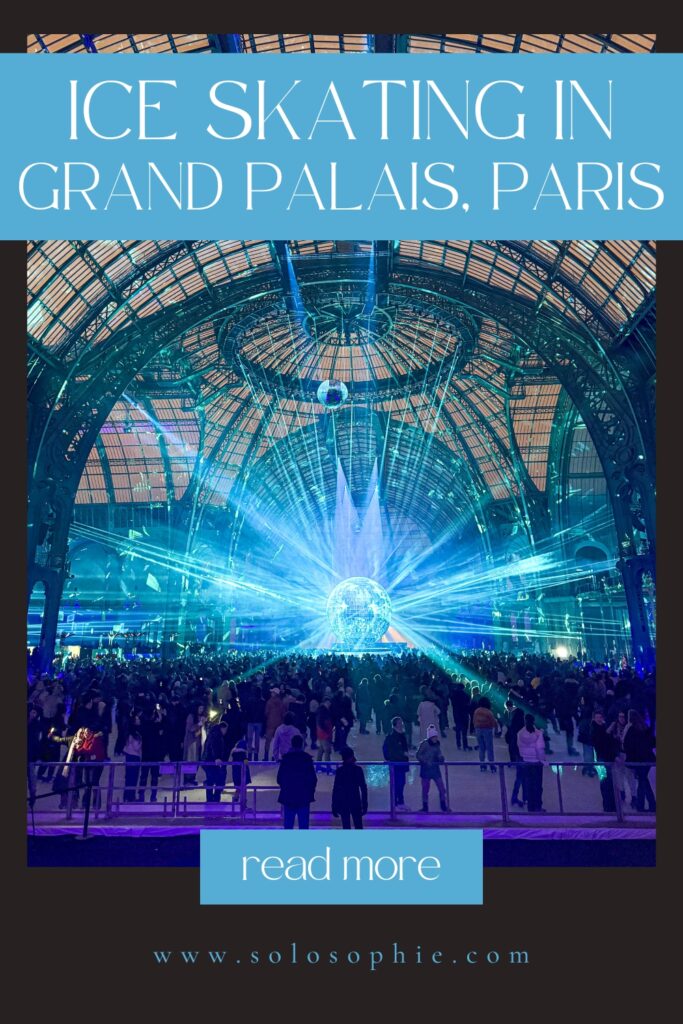 ice skating in paris france/ le grand palais des glaces review 8th arrondissement