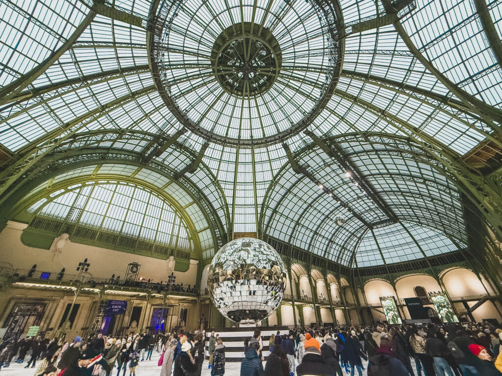 ice skating grand palais