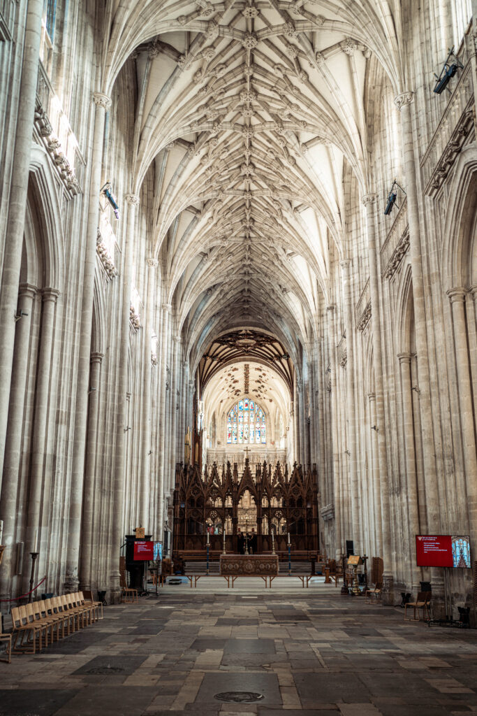 winchester cathedral interior
