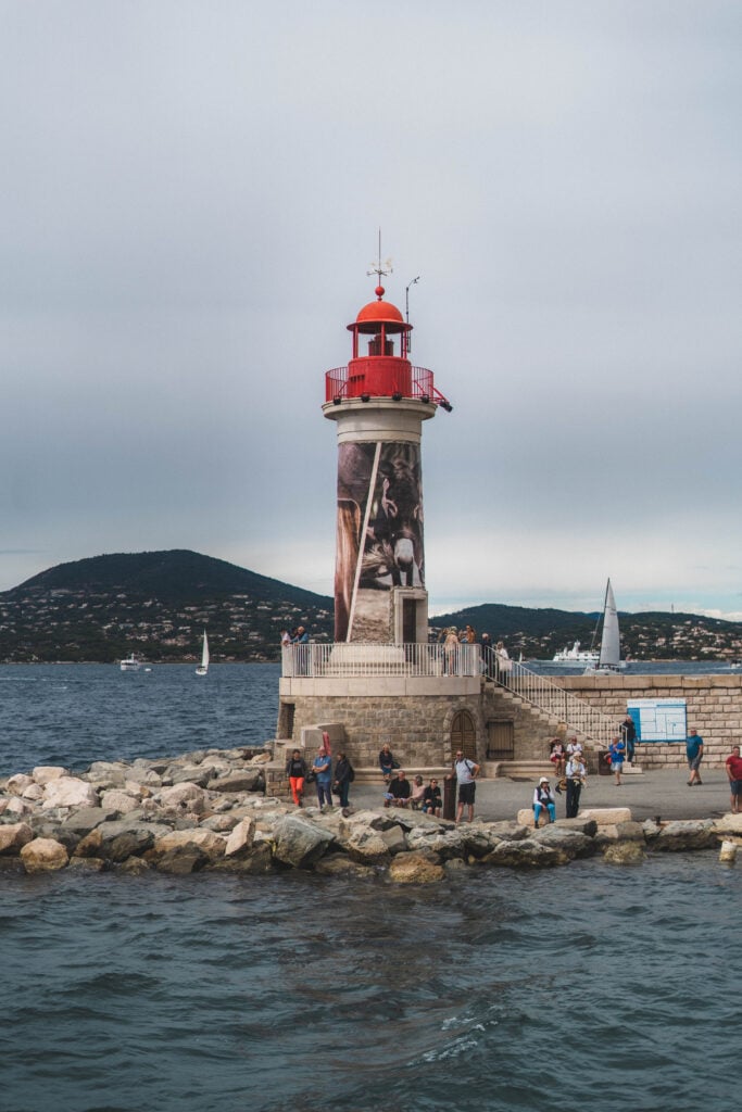 lighthouse in saint tropez