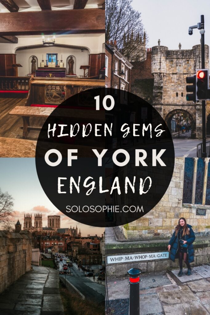secret spots in york/ off the beaten path places to visit in york england