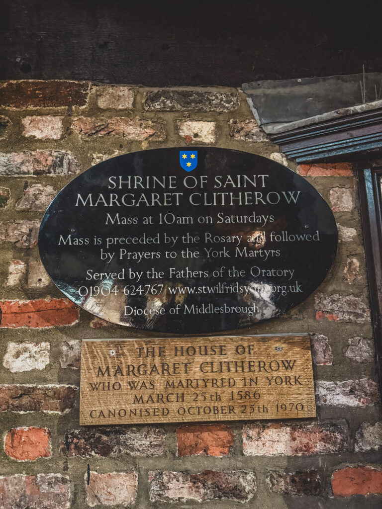 The Shrine of St. Margaret Clitherow