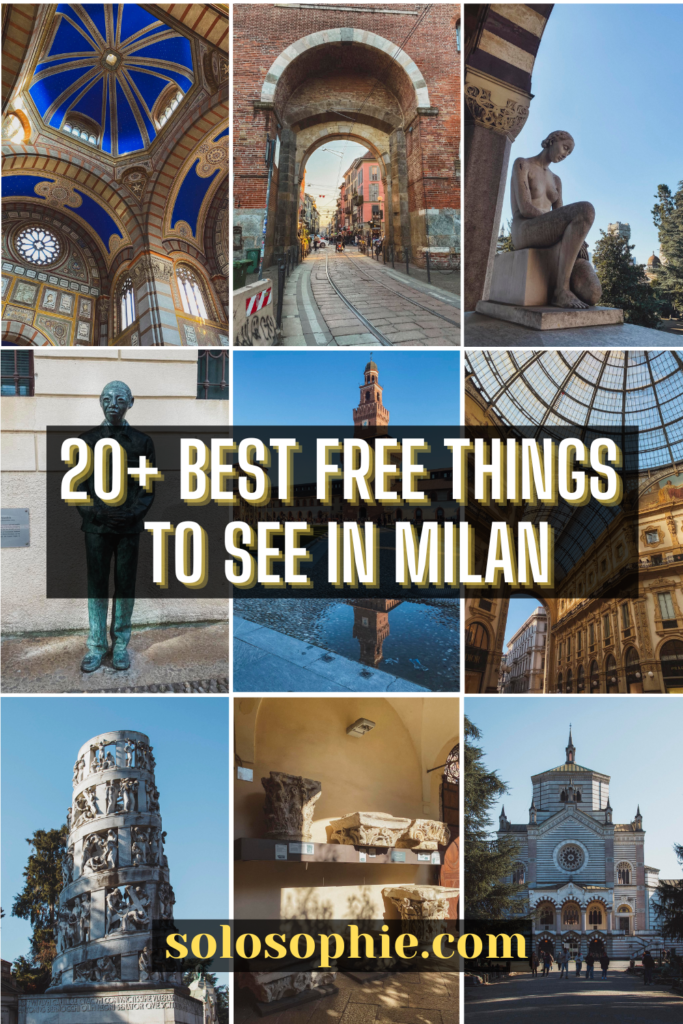 the best free things to see in Milan