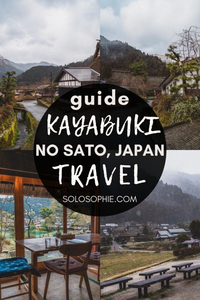 Kayabuki No Sato/ Kyoto Prefecture's Thatched Village/ best things to do in kayabuki no sato kyoto japan travel guide