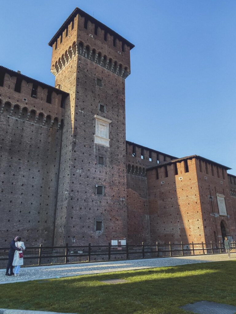 Ducal Court in Sforzesco Castle Milan