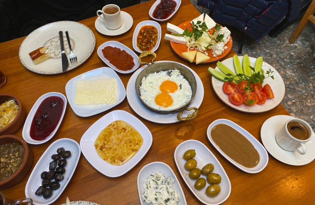 traditional Turkish breakfast