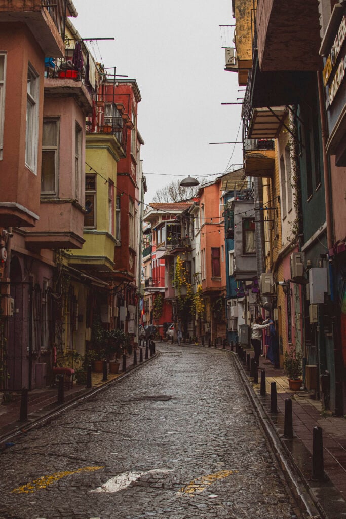street view of balat neighbourhood