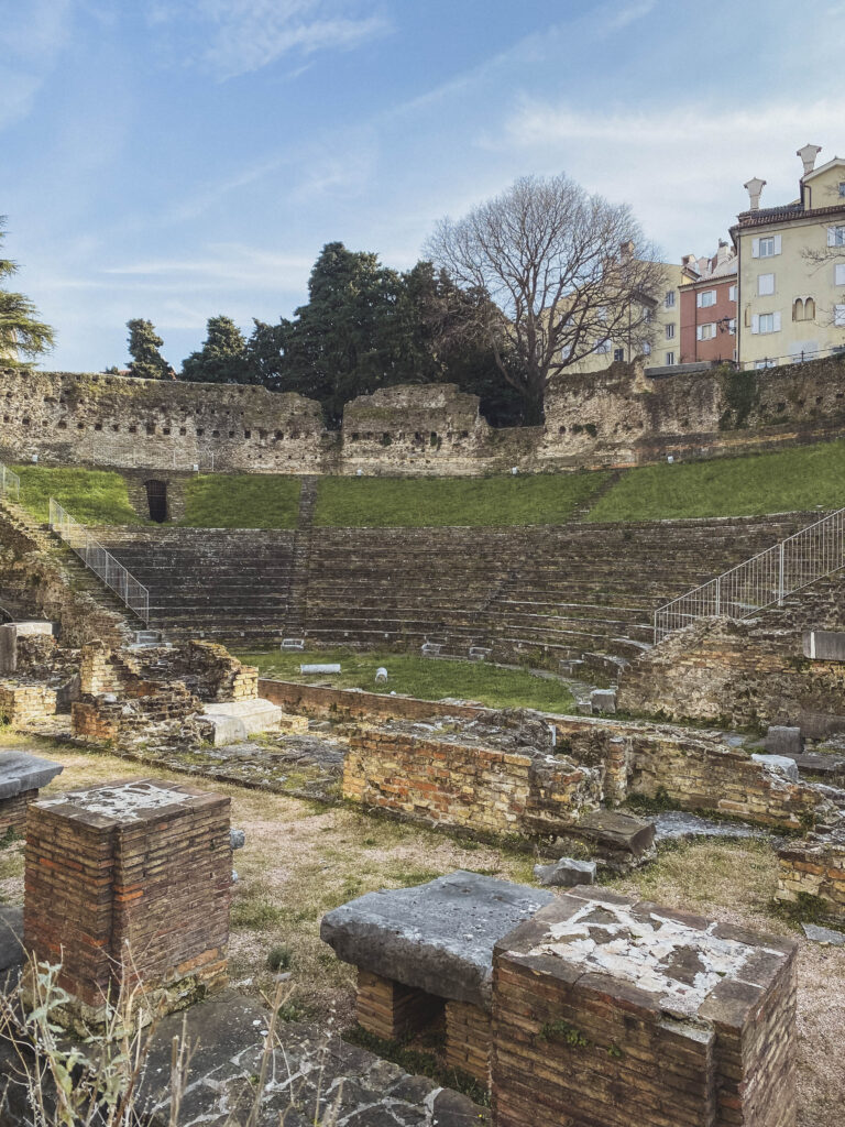 Roman amphitheatre in Trieste