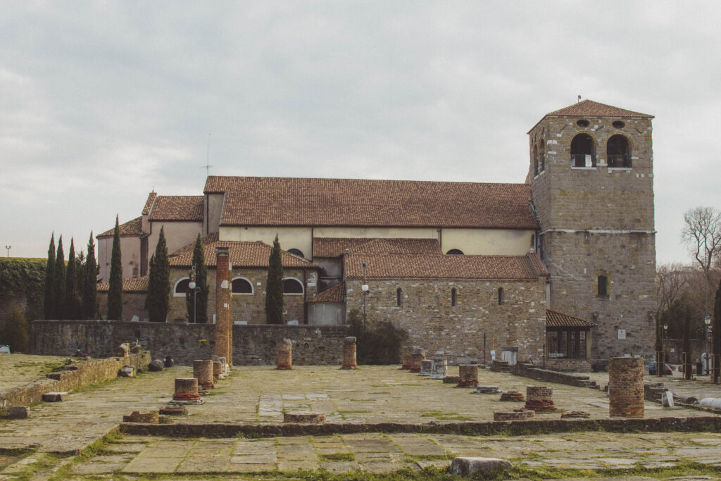 Castello di San Giusto, a castle in Trieste Italy 