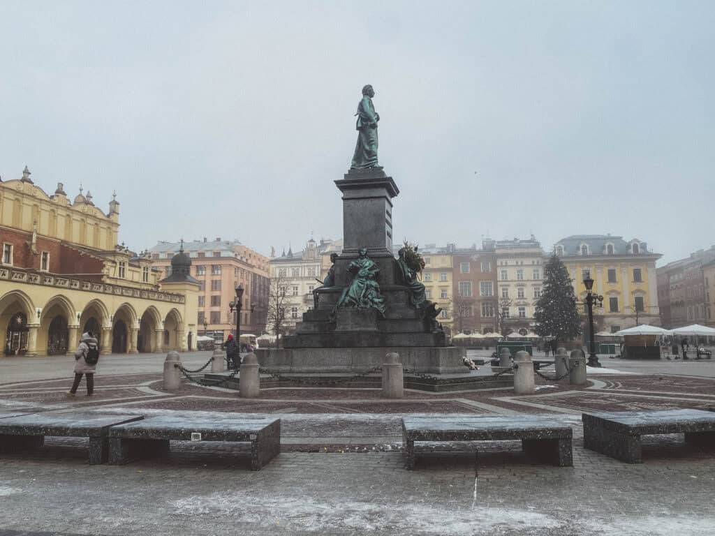 Kraków main market square