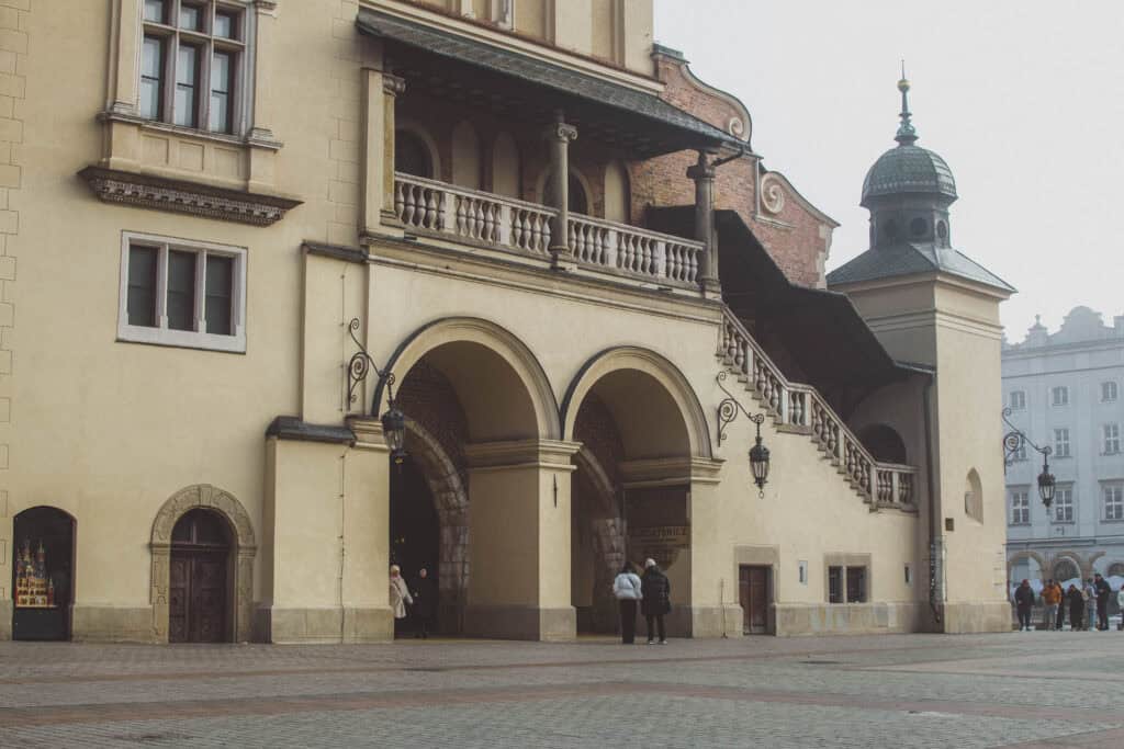 Krakow's Cloth Hall (Sukiennice) 