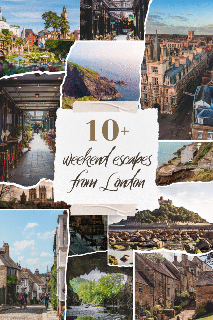 weekend escapes from London