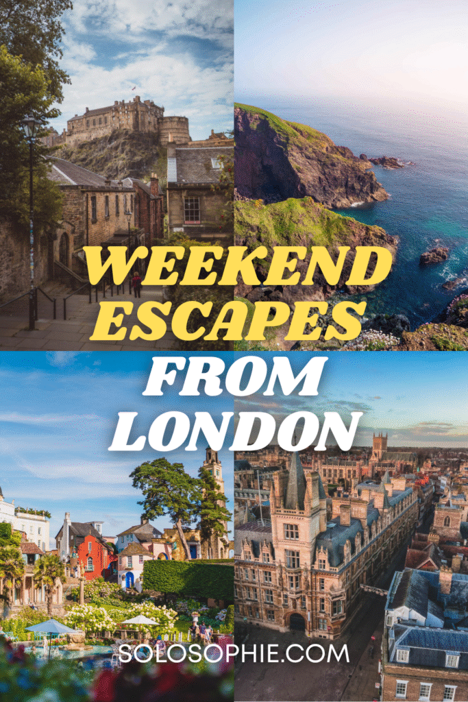 weekend escapes from London