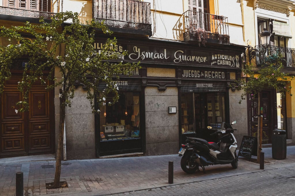 Secret Kingdoms bookshop in Madrid