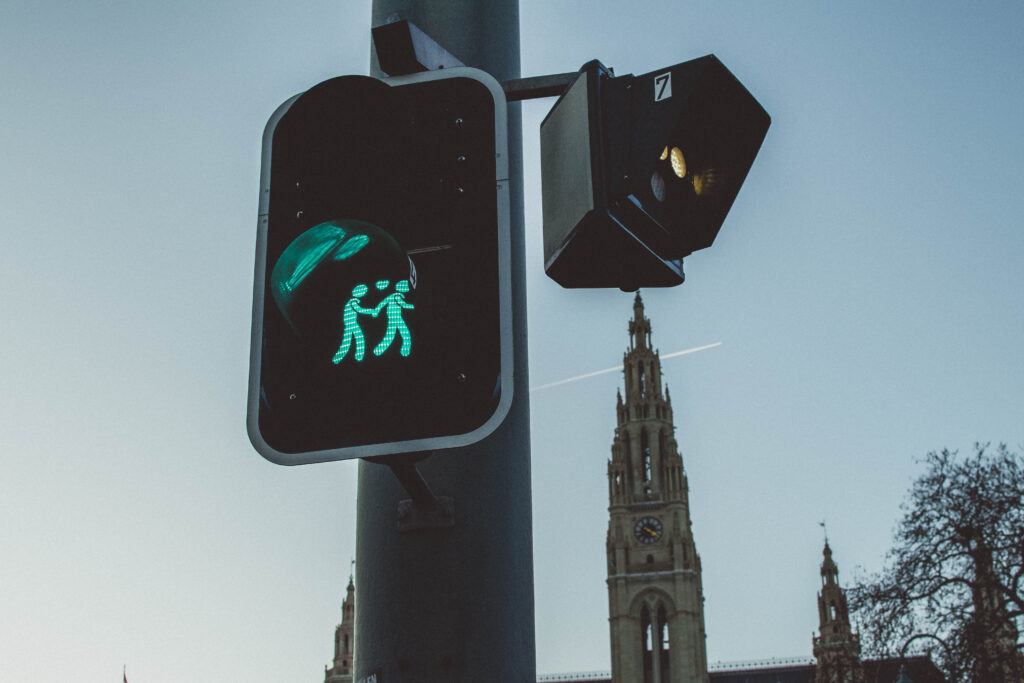 street light in Vienna
