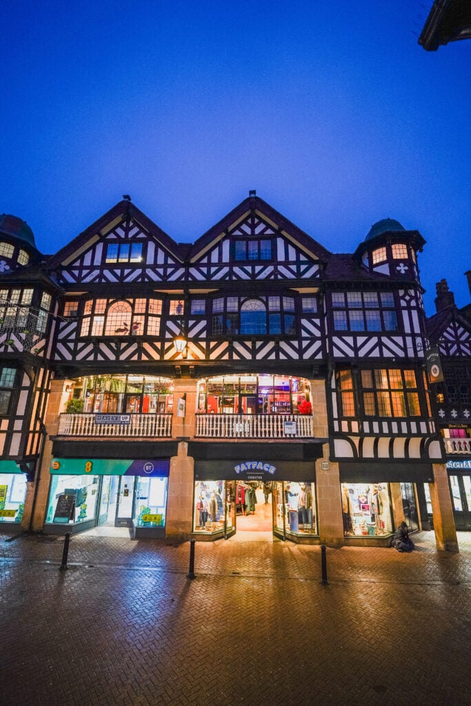 chester at night