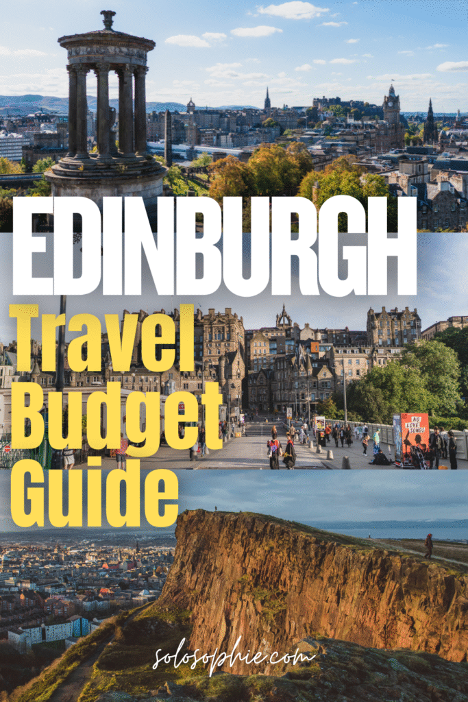Edinburgh travel budget guide