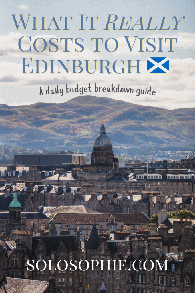 Edinburgh budget breakdown guide