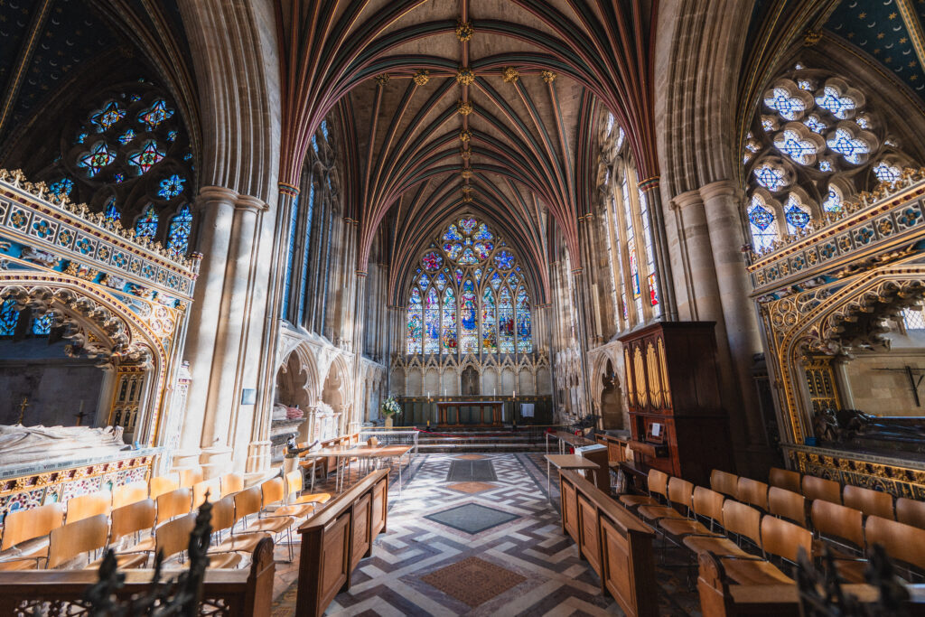 exeter cathedral interior