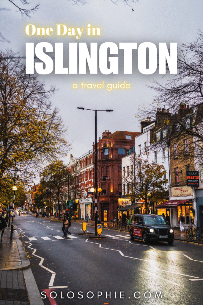 One day in Islington travel guide