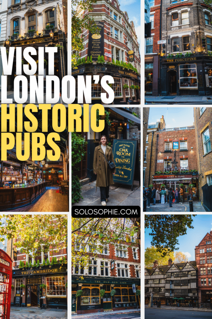 London's historic pubs travel guide