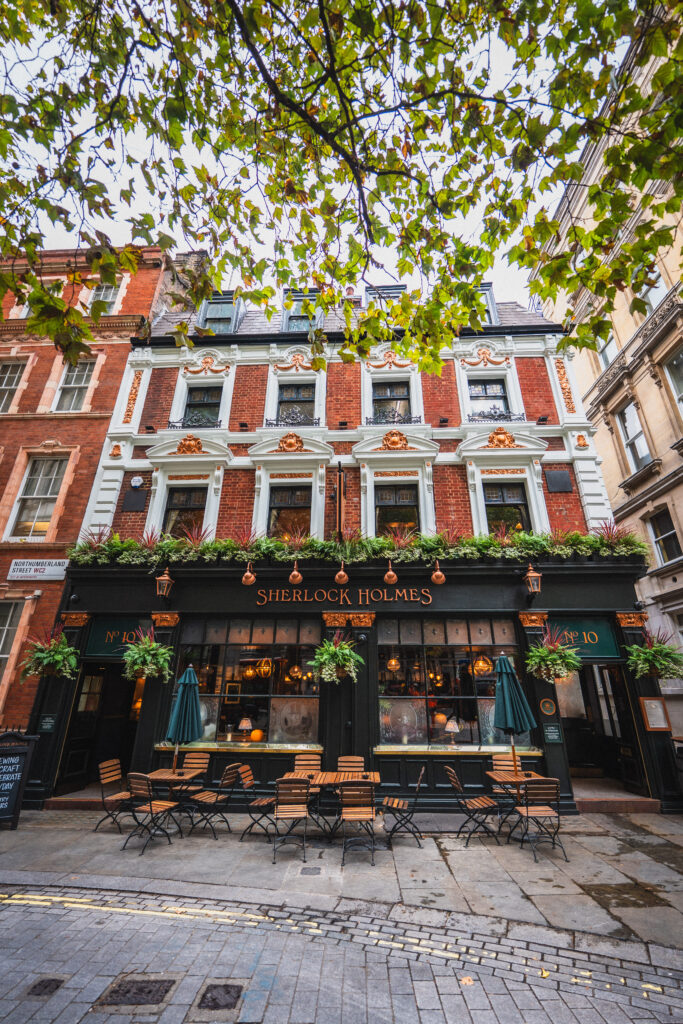 sherlock holmes pub
