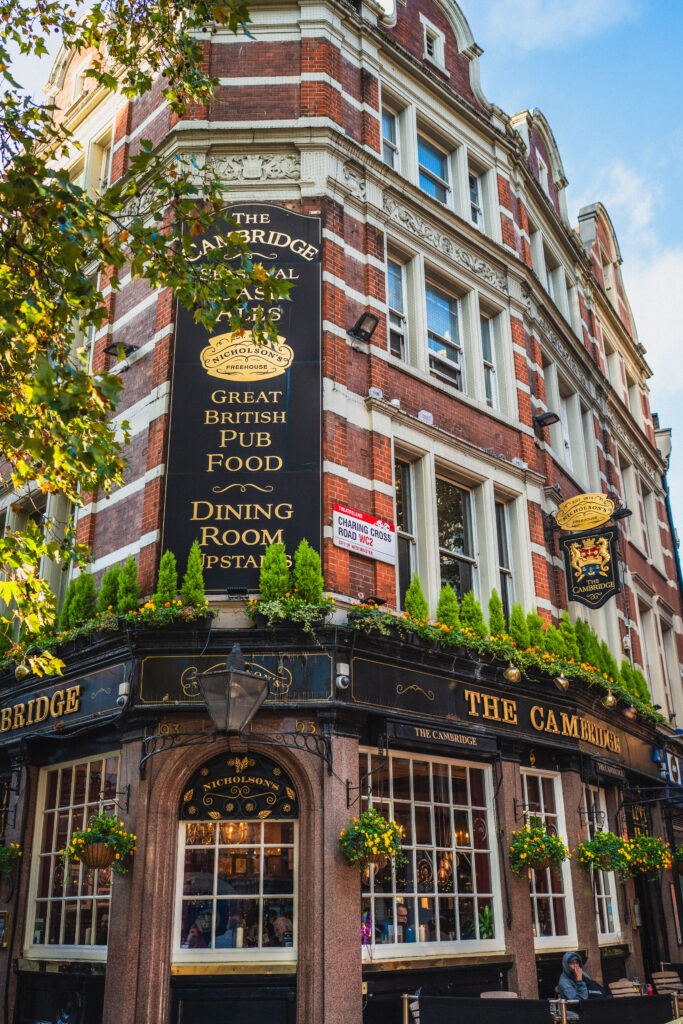 the cambridge, london's west end