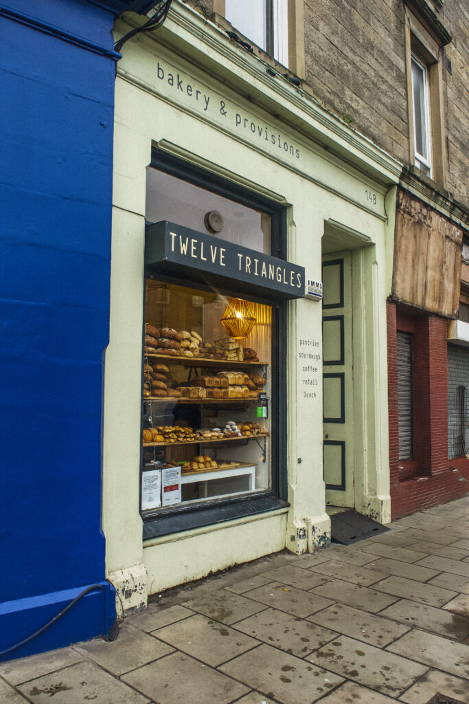 Twelve Triangles bakery edinburgh