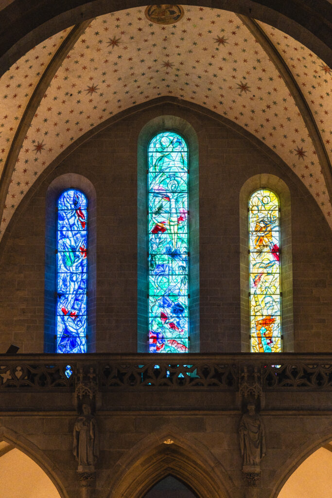 Marc Chagall's windows in Fraumünster Church