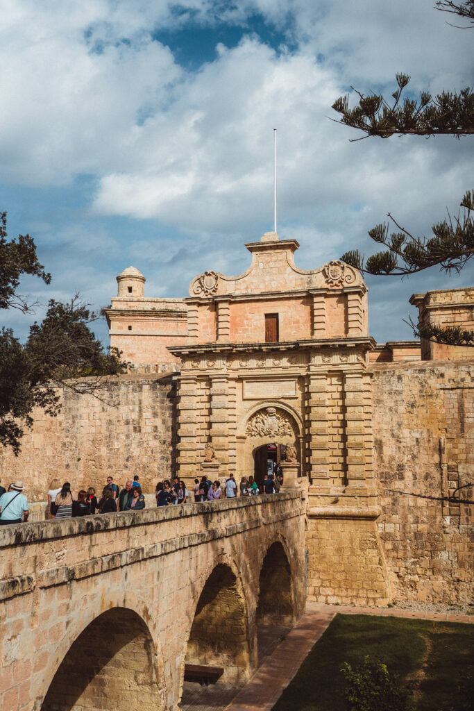 mdina entrance