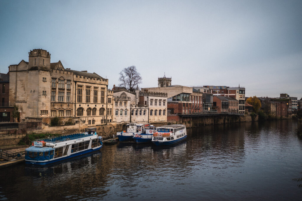 river running through york